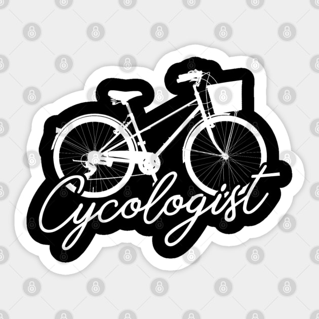 Cycologist Sticker by Printnation